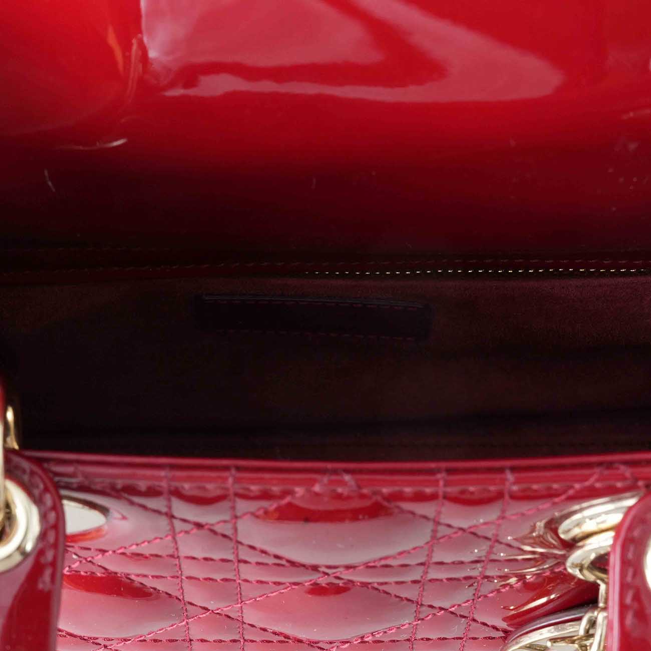 CHRISTIAN DIOR(USED)크리스찬디올 페이던트 레이디디올 스몰 백